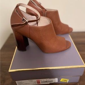 Louise et Cie Lo-Keran High Heel Sandal Chestnut color